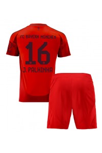 Bayern Munich Joao Palhinha #16 Babytruitje Thuis tenue Kind 2024-25 Korte Mouw (+ Korte broeken)